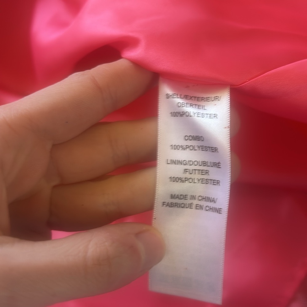 HEY BARBIE! NWT Deb Y2K Long Pink Front Cutouts Sparkle Dress - Picture 9 of 11